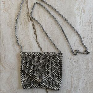 SG Liquid Metal Purse - Chic Chainmail Crossbody Bag